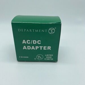 Dept 56 Accessory AC/DC Adapter #56.55026 - 2.5V - 3 Plug Power Supply NEW